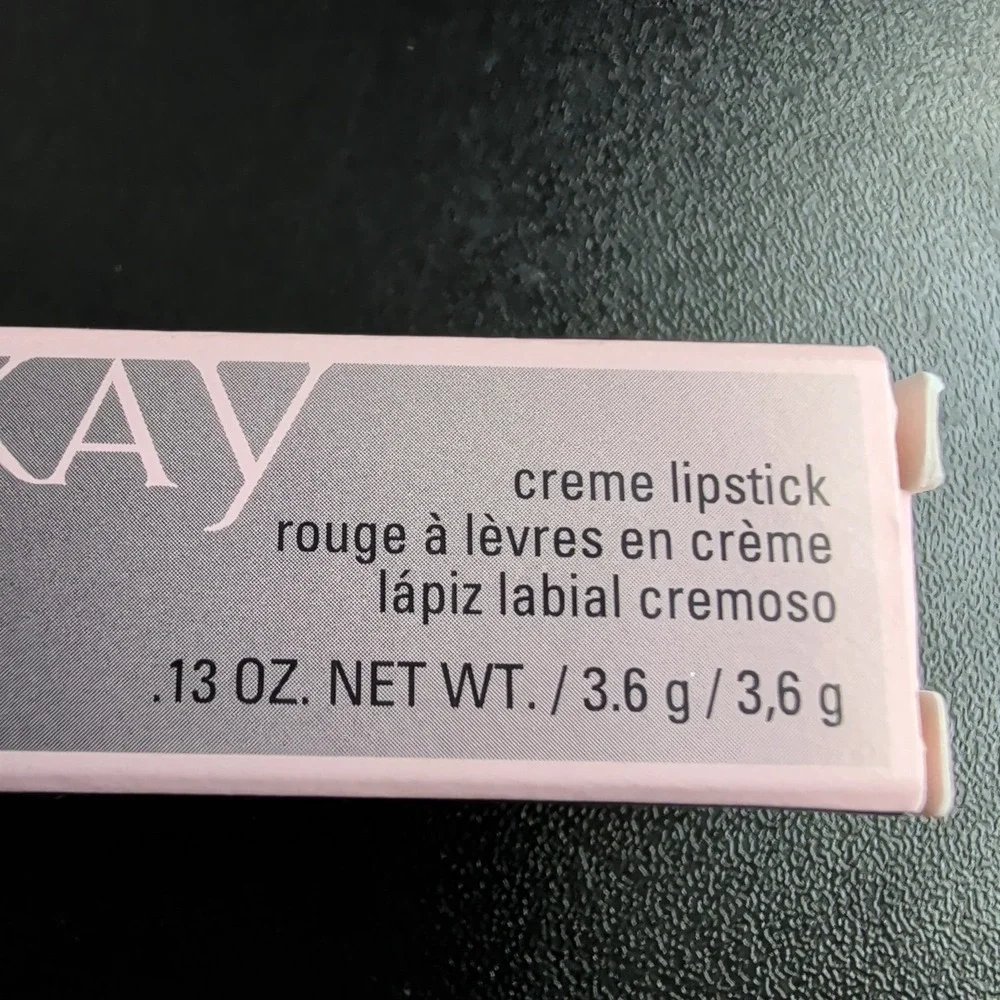 Mary Kay Creme Lipstick Pink Satin Rose 022845 New in Box .13 oz 3.6g